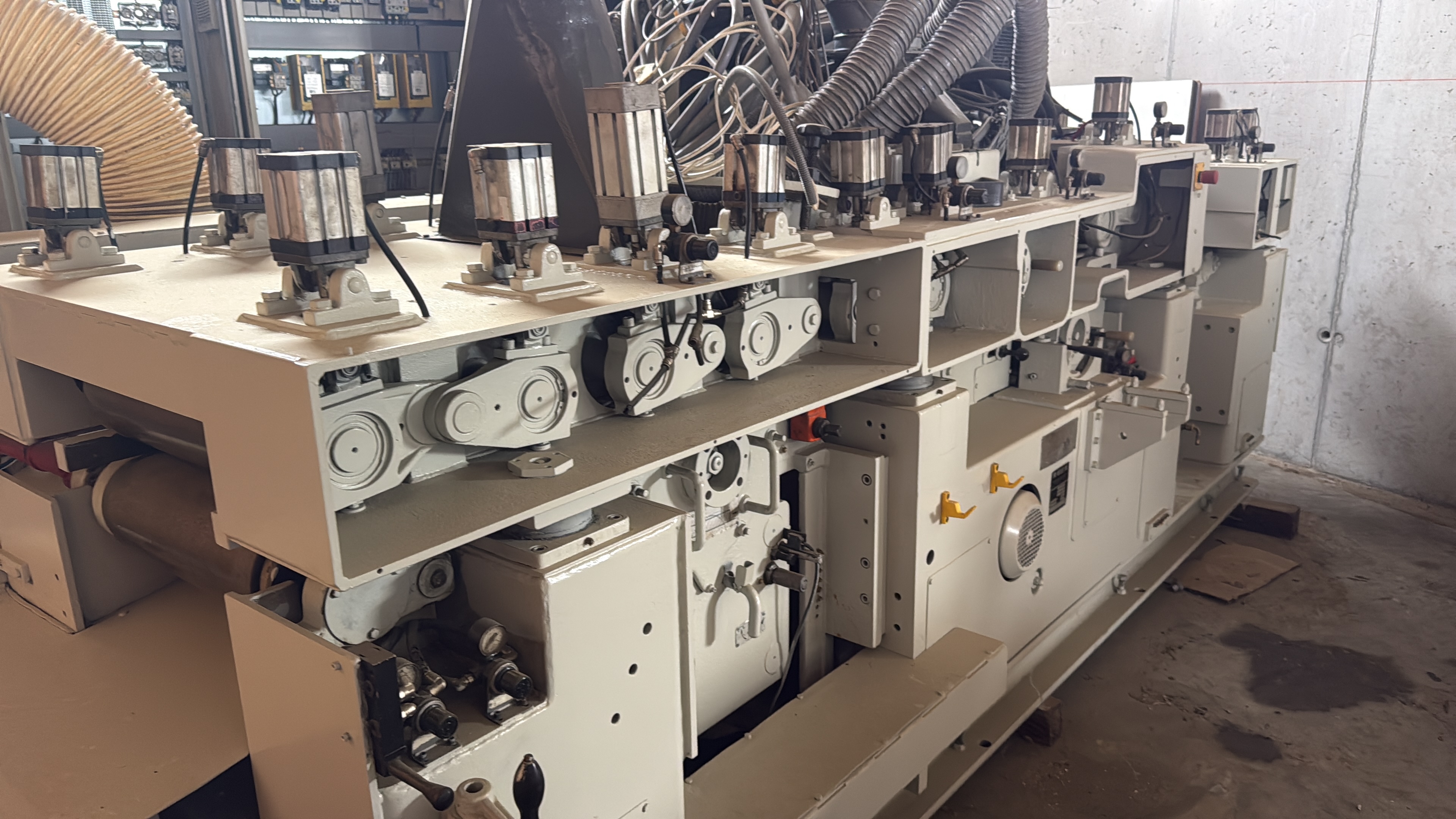 REX 2-Seiten Hochleistungs-Hobel-Sägekombination Modell: HOMS-410-K (MSS + A + D + MS-SP) - Bild 2