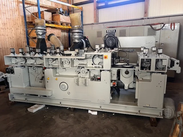 REX 2-Seiten Hochleistungs-Hobel-Sägekombination Modell: HOMS-410-K (MSS + A + D + MS-SP)