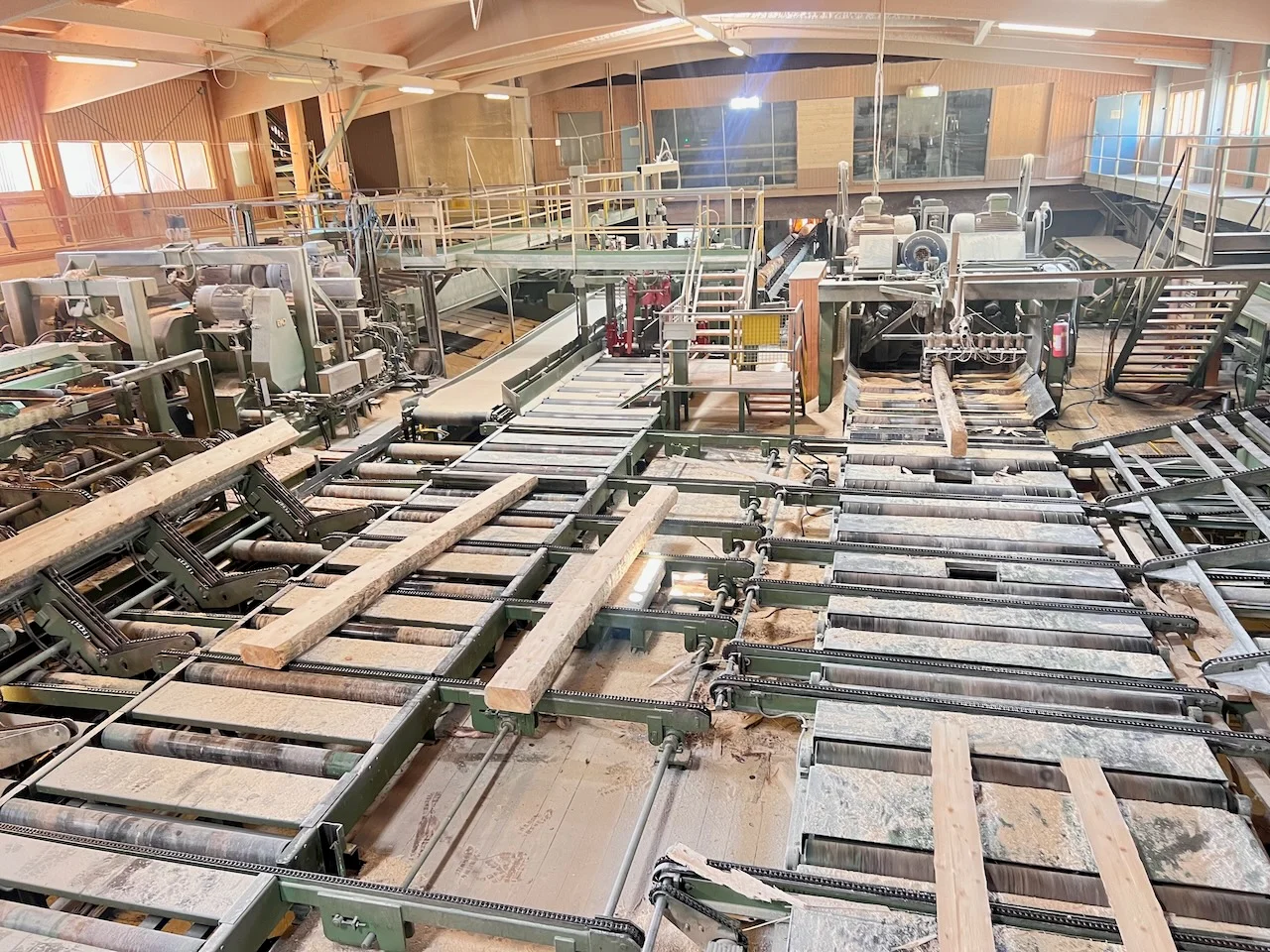 Sägewerksanlage: EWD - Springer - Nicholson.... - Bild 7